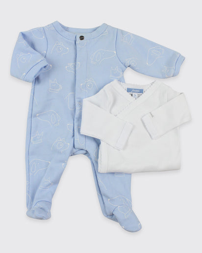 Jacadi, Babygrow + Bodysuit, 0 Months