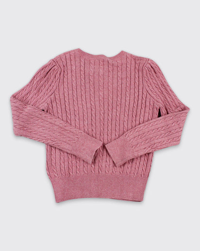 Ralph Lauren, Cable Knit Cardigan, 6 Years