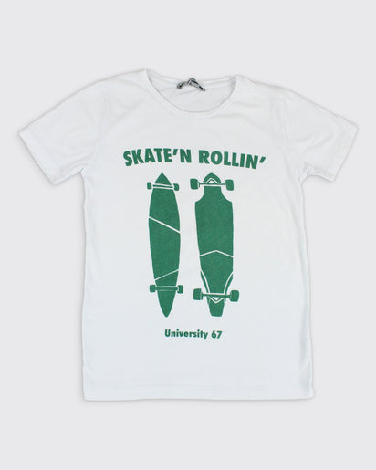 Bonpoint, Skateboard T-Shirt, 8 Years
