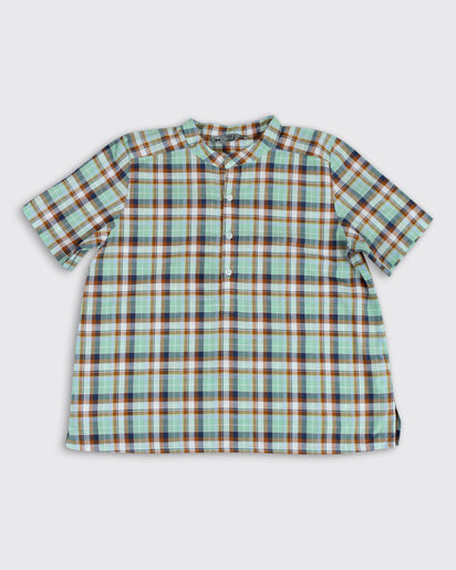 Bonpoint, Check Shirt, 8 Years